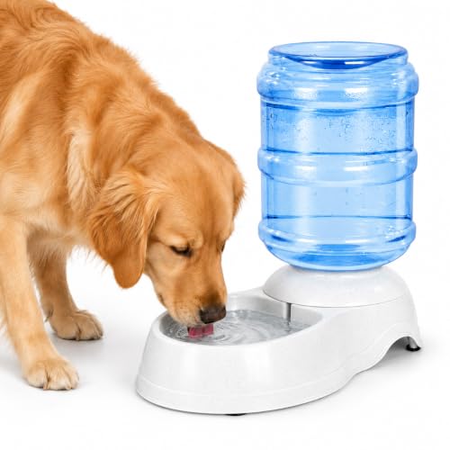 Pet Water Dispenser Station for Large Dogs and Cats (3 Gallon Water)