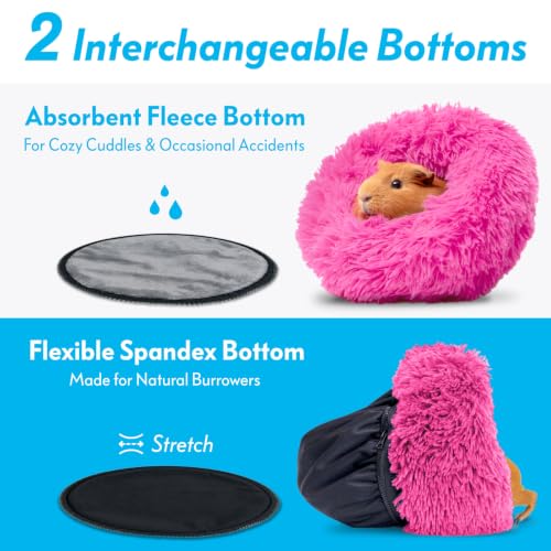 Furr O Burrowing Pet Bed Enrichment (Pink)