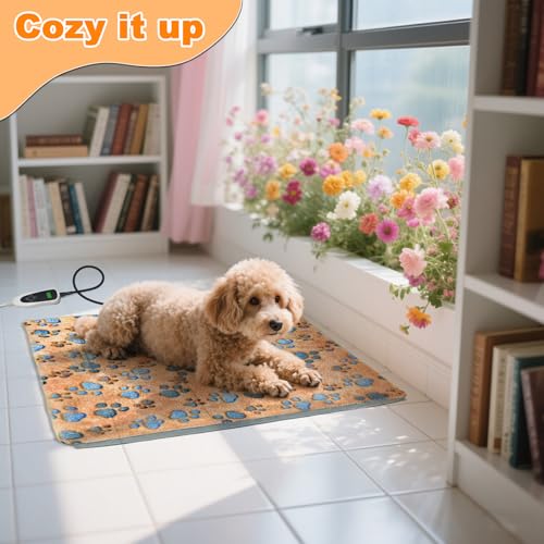 Cat Heating Pad 18x18 in UL (Yellow / 18 x 18 in)
