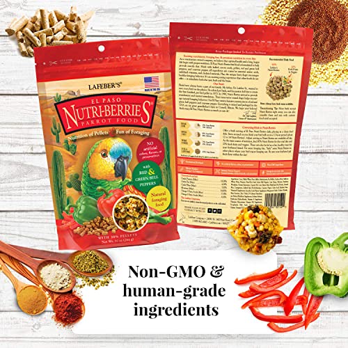 Nutri Berries Pet Bird Food 4 Pack Bundle