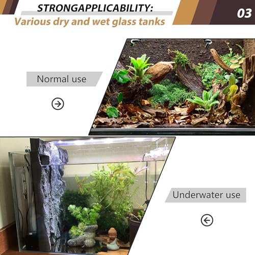 17.7x11.8in Rock Terrarium Background (yellow-17.7"*11.8"（1pcs）)