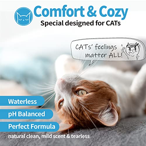 Long Hair Cat Shampoo & Grooming Brush Set