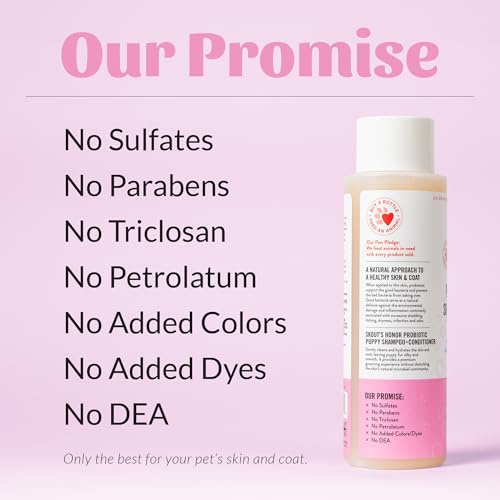 Probiotic Puppy Shampoo and Conditioner