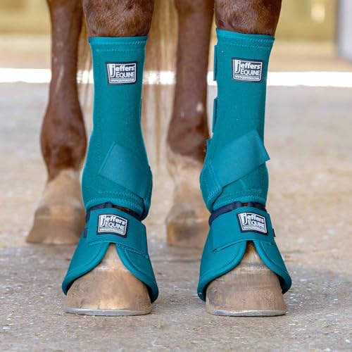 Expression Protective Horse Boots (Emerald Green / Large)