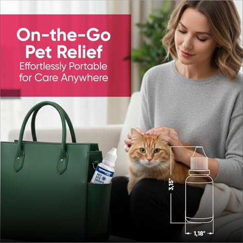 EYEMYCIN pet Eye Drops 1 fl oz Eye Drops for Dogs and Cats Vet (1 fl oz)