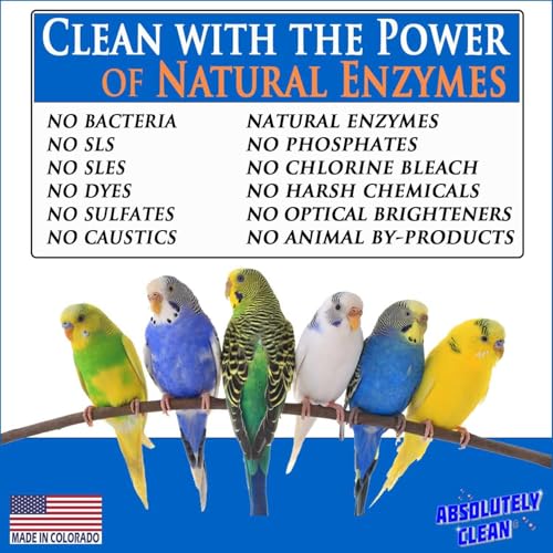 Amazing Bird Cage Cleaner and Deodorizer (16 Fl Oz (Pack of 6))