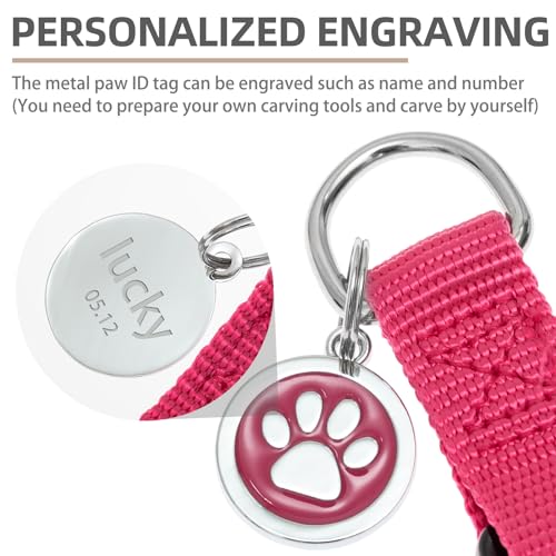 No Pull Dog Harness Small Sized Step (DeepPink / Small)