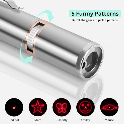 Cat Toys with Metal Case (Silver)