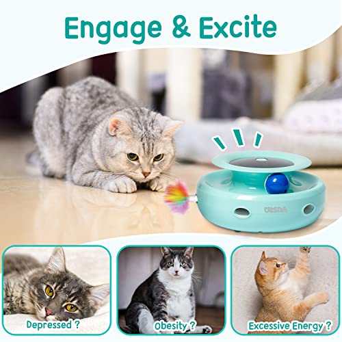 Cat Toys 2 in (Robin Egg Blue)