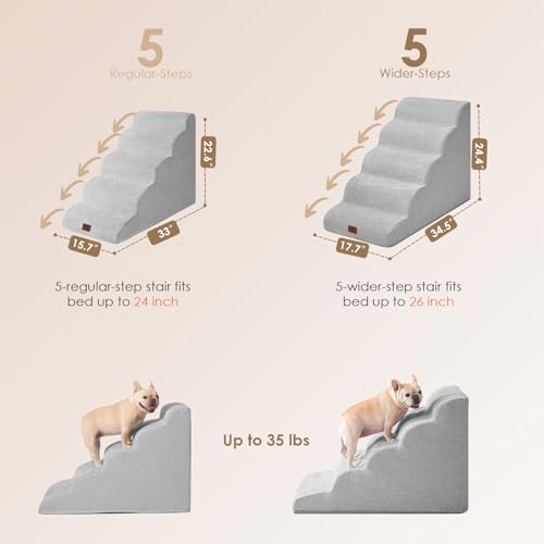 Curved Dog Stairs Ramp