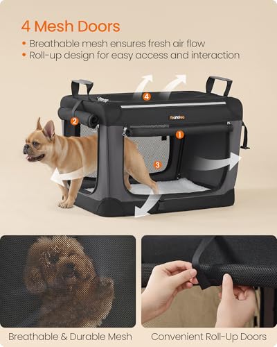 Collapsible Dog Crate (24.0"L x 16.5"W x 16.5"H)