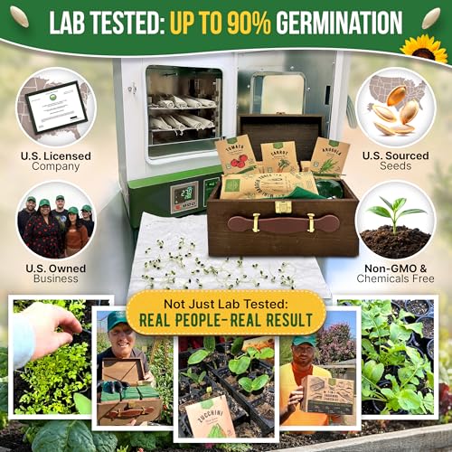 75 Vegetable & Greens Seeds Variety Pack