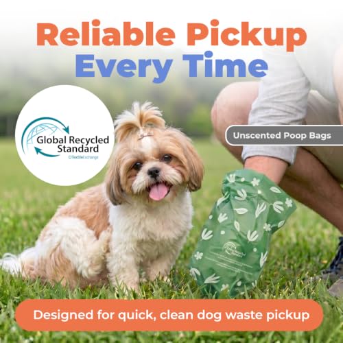 GRS Poop Bags for Dogs (Green (Unscented) / 600 Bags)