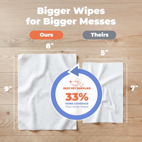 Cleaning Dog Wipes (Moisturizing Coconut / 400 Count)