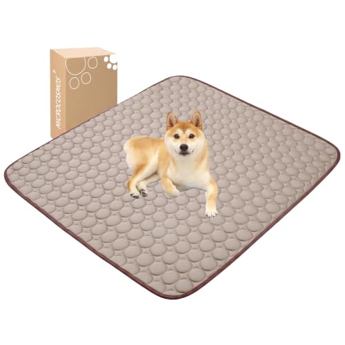Summer Cooling Mat & Sleeping Pad (48" x 48" / Brown)