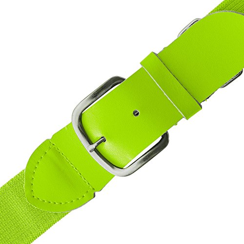 Baseball Softball Uniform Belt (Youth (18-32 Inches) / Neon Yellow)