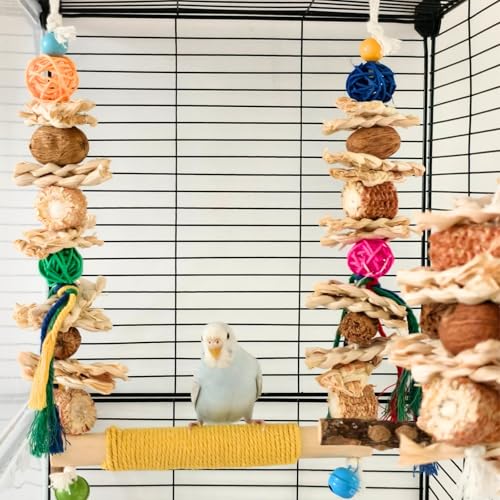 Bird Swings Toys for Parakeets Parrot (M)