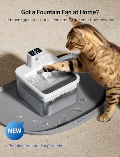 Cat Water Fountain Cordless (ABS White+Standard Filters / Standard)