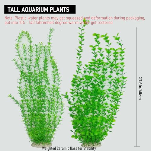 23.6 Inch Tall Aquarium Plants (Green (Style A))