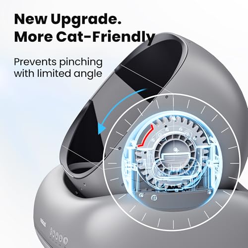 M1 Plus Self Cleaning Litter Box Bundle with 2 (Grey)