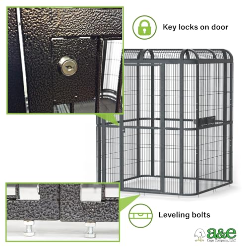 A&E Cage Co WI6262 Walk (62.0"L x 62.0"W x 79.0"H)
