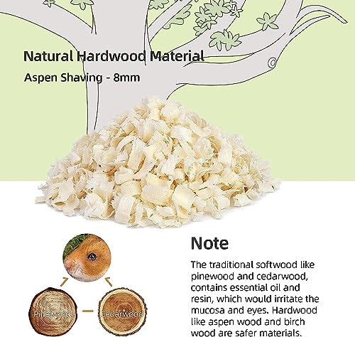 Aspen Shaving Hamster Bedding (30L - 8mm)