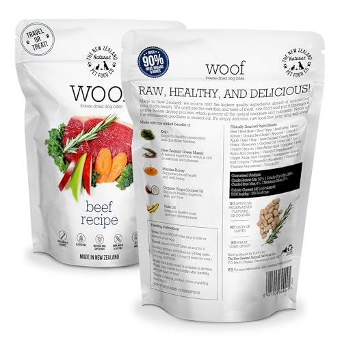 Woof Freeze Dried Dog Food (1.76 Ounce (Pack of 1))