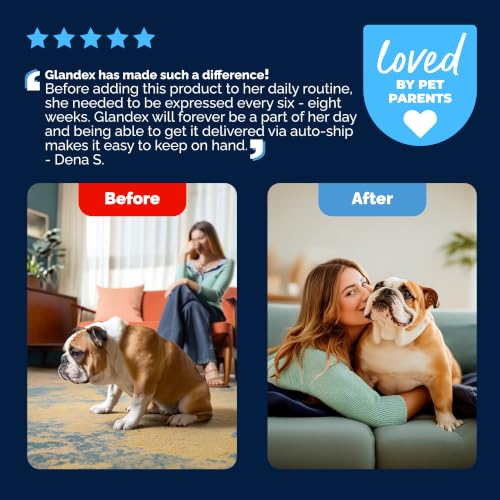 Glandex for Dogs Anal Gland Powder 2.5oz (2.5 oz)