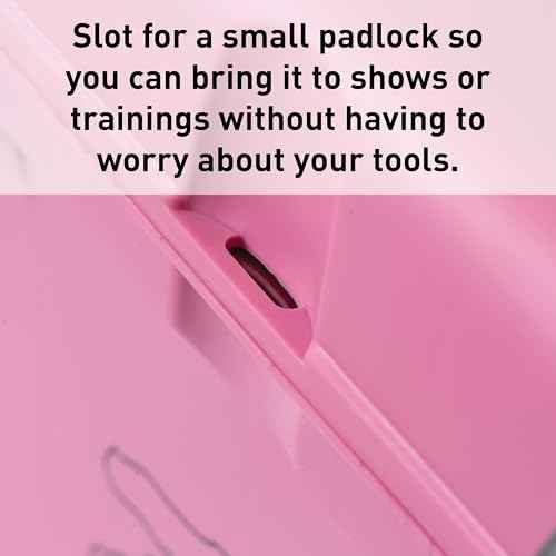 Smart Grooming Box for Horses (Wild Rose Pink / One Size)