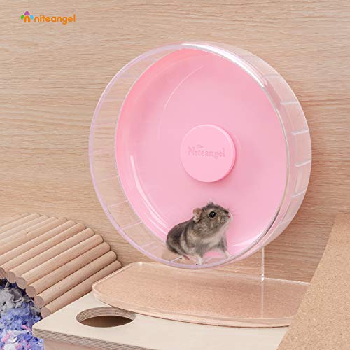 Super Silent Hamster Exercise Wheel (Small / Pink)