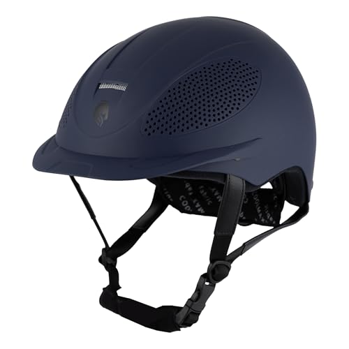 Skylar Horse Riding Helmet Equestrian Women (Navy / X-Small-Small)