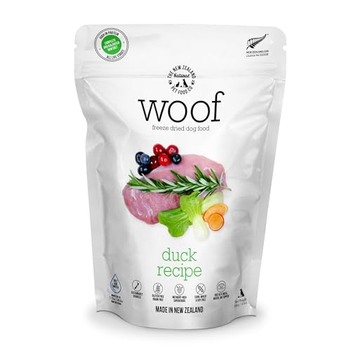 WOOF Duck Freeze Dried Raw Dog Food (9.9 Ounce (Pack of 1))