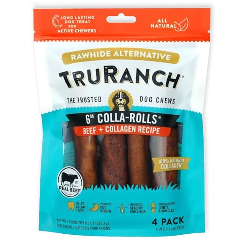 6" Collagen Rolls for Dogs