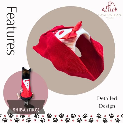 Cute Sweater for Dogs and Cats Soft Flannel Pet Outfit Warm and Cozy Animal Hoodie Small to Large Pet Clothes for Halloween Parties and Everyday Wear (X-Small)