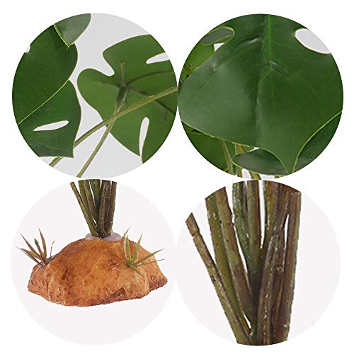 Reptile Artificial Plants (A-monstera)