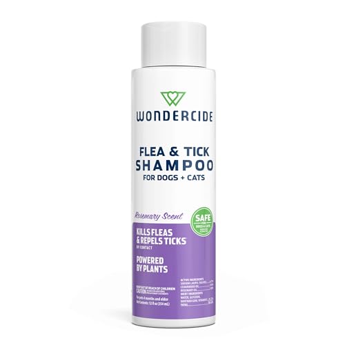 Flea & Tick Shampoo for Dogs and Cats (12 Fl oz)