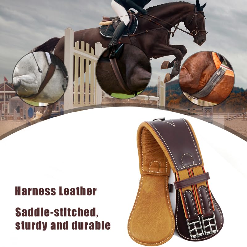 English Dressage Girths (32" / Brown)