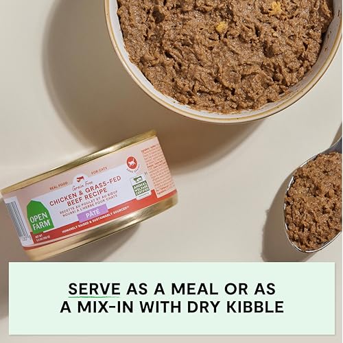 Wet Cat Food Chicken & Beef Canned Pate (2.8 Ounce (Pack of 18))