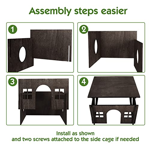 Large Rabbit Hideout (Walnut Style 1 / Large)