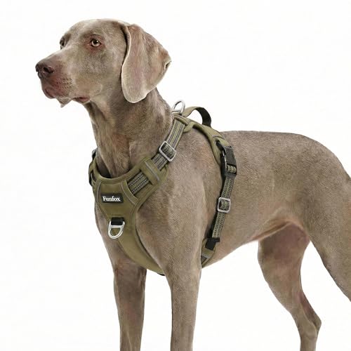 Dog Harness No Pull (Army Green / X-Large)