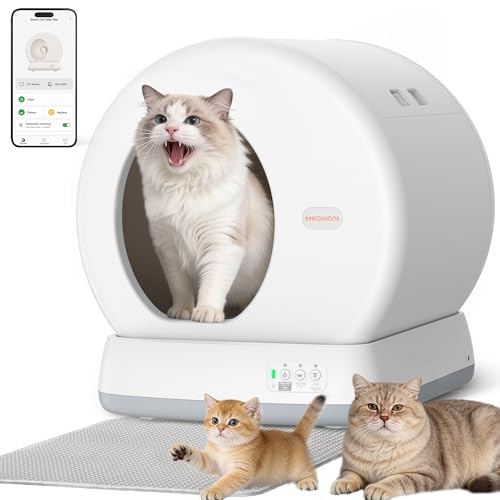 Automatic Cat Litter Box Self Cleaning