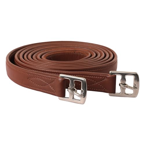 Exion Stirrup Leathers for English Saddles (145 cm / 58" / Oak Brown)
