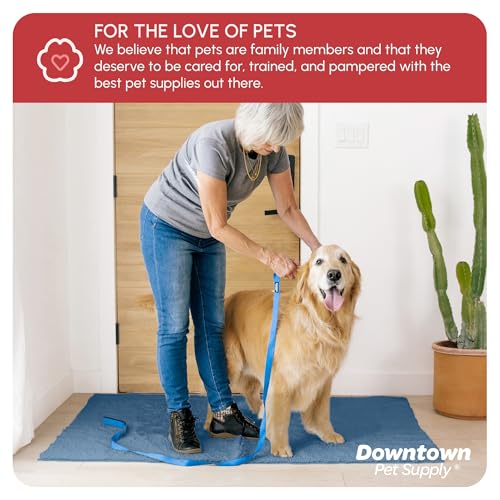 Dog Mud Mat 60" x 36" Faded Denim (60" x 36" / Faded Denim)