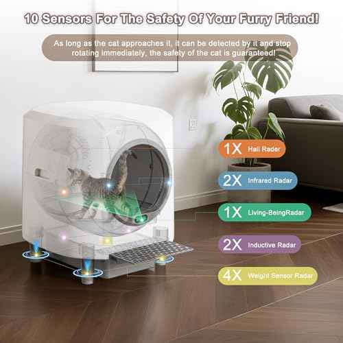 Automatic Litter Box (White)