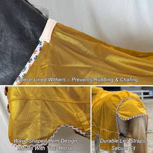 Breathable and UV Protective Tear (Golden Glow / 75 in)