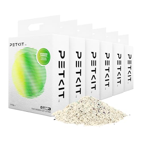 Upgraded Clump+ Tofu Mixed Cat Litter (5.29lb×6bags)