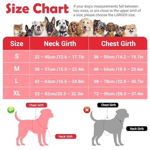 Dog Harness No Pull (Red / X-Large)
