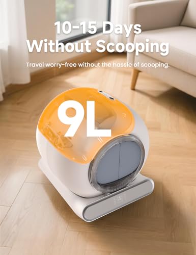 Self Cleaning Litter Box (White)