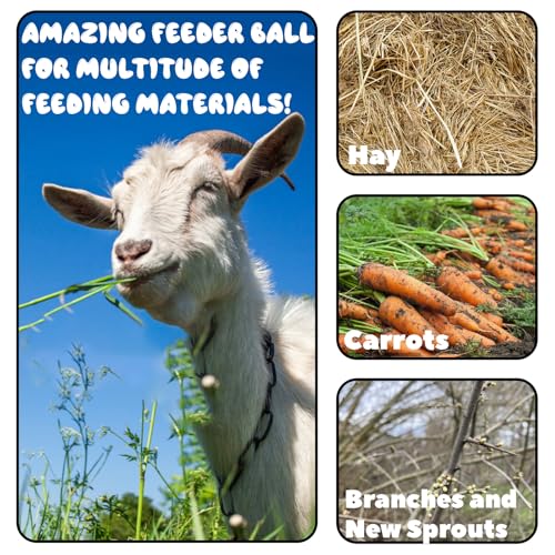 2 Pcs Hay Ball for Horses to Play with