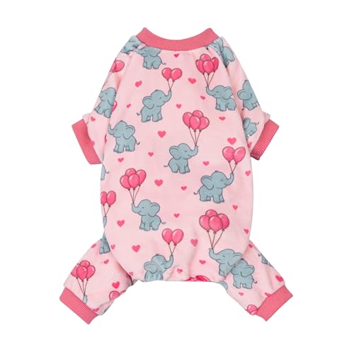 Elephant Fleece Dog Pajamas (Elephant / Medium)